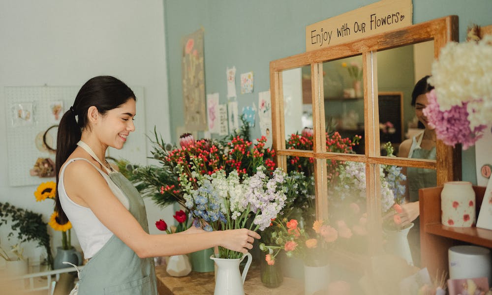 Florist apprentice