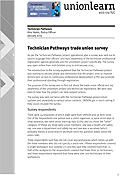 Technician Pathways trade union survey