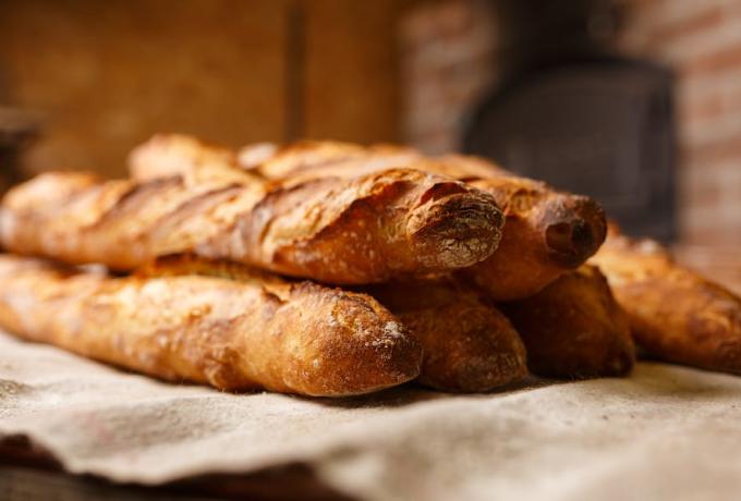 Baked bread