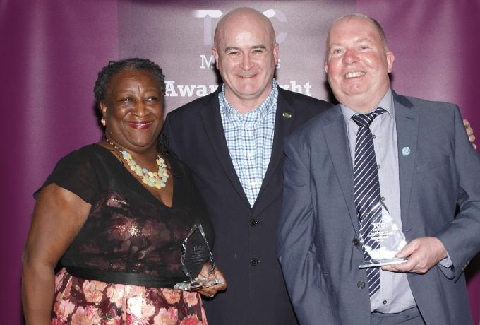 Union Learning Reps share TUC Midlands award