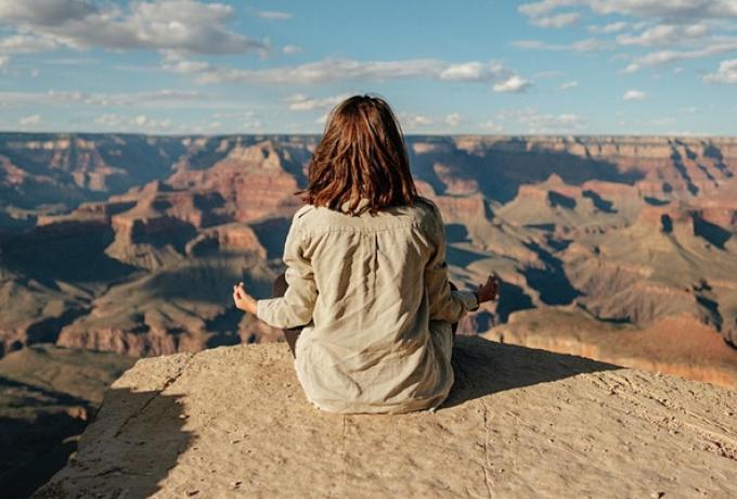 Relax with a guided meditation session