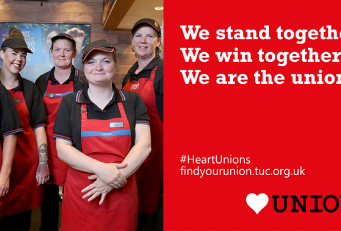 This week show a little love and #HeartUnions