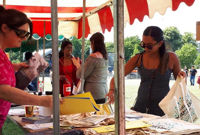 Promoting union learning at Day-Mer festival