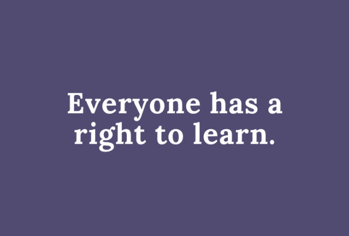 New campaign calls for new statutory 'right to learn' throughout life