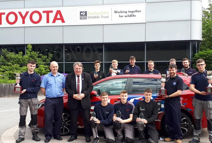 Unite supported Apprentices shine at Toyota