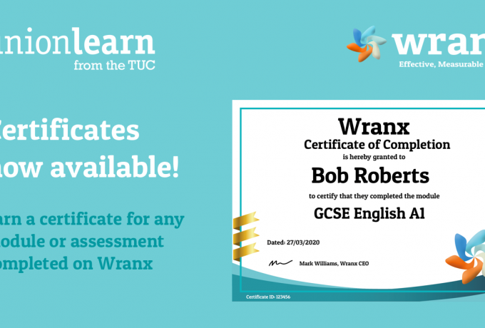 Wranx adds certificates and new digital skills modules to learning offer