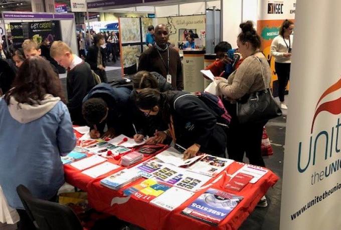Unionlearn and unions talk "Apprenticeships" at WorldSkills UK