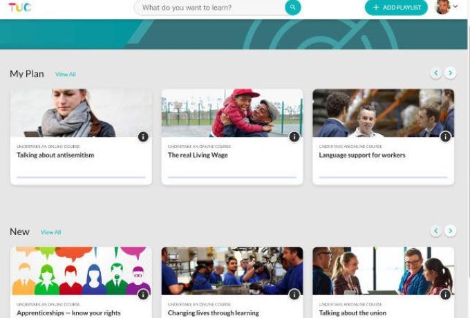 TUC Education launches new Stream platform