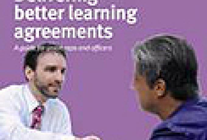 Delivering better learning agreements - A guide for union reps and officers