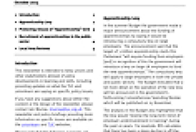 Learning & Skills Policy Update October 2015