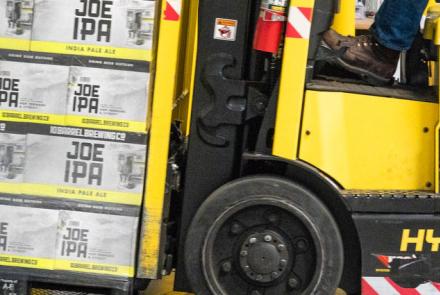 Fork-lift truck drivers